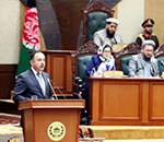 طرح بودجه سال ۱۳۹۶ افغانستان به مجلس سنا ارائه شد
